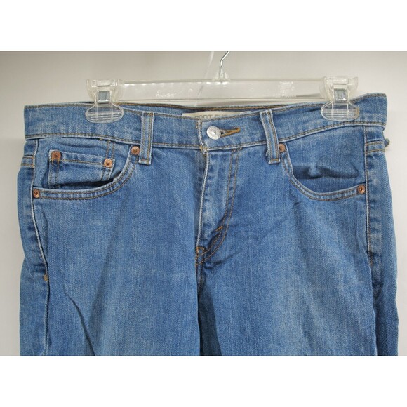 Levi's 515‎ Bootcut Womens 6 S Jeans Mid Rise Denim Blue Stretch Levi Strauss - Picture 2 of 9